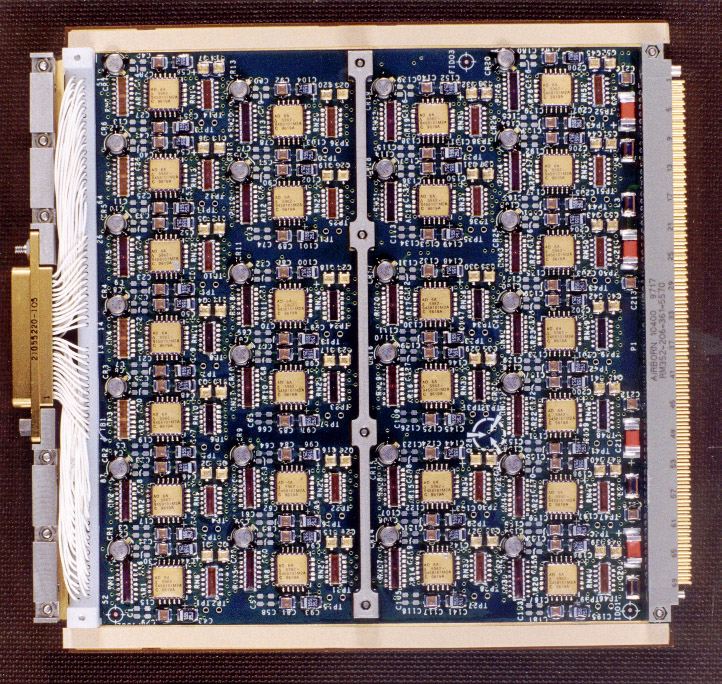 AIRS SEM PV receiver board, frontside