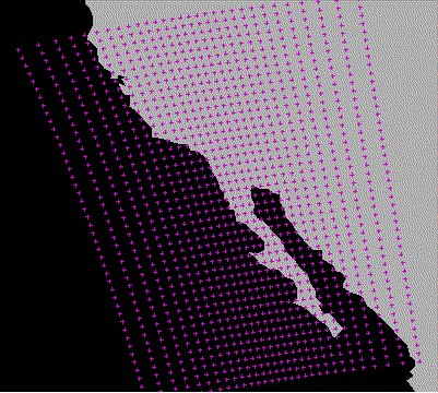 Plot of AIRS/AMSU/HSB Footprint Pattern
