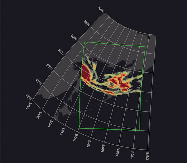 Raikoke eruption 2019.06.30