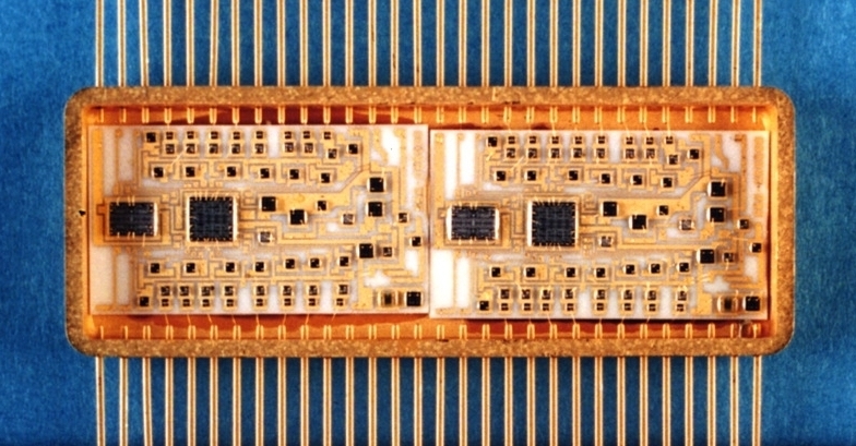 n example of an AIRS custom hybrid (a prototype of a relay drive circuit)