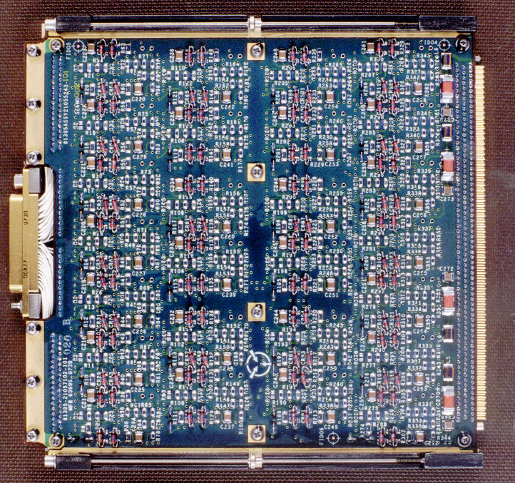AIRS SEM PV receiver board, backside