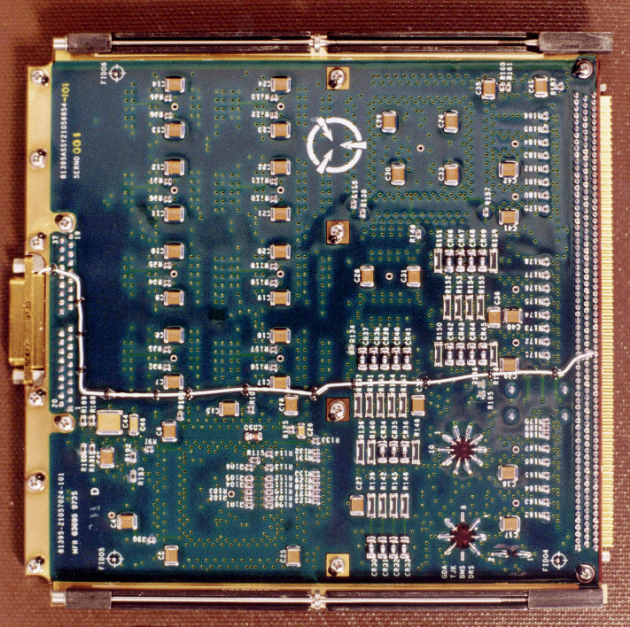 AIRS SEM data processor board, backside