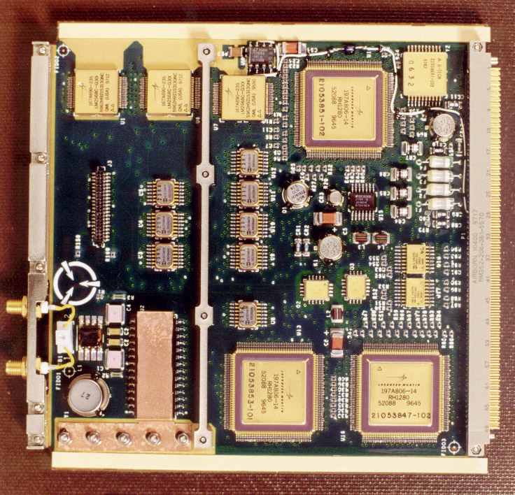 AIRS SEM formatter and output board, frontside
