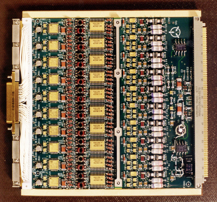 AIRS SEM PV power and clock board, frontside