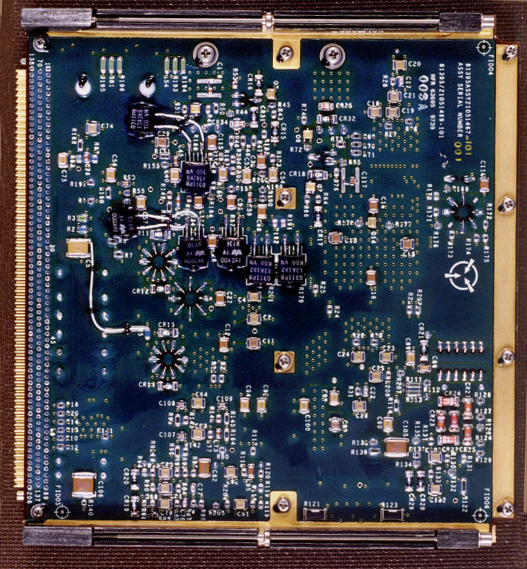 AIRS ADM temperature control and chopper board, backside