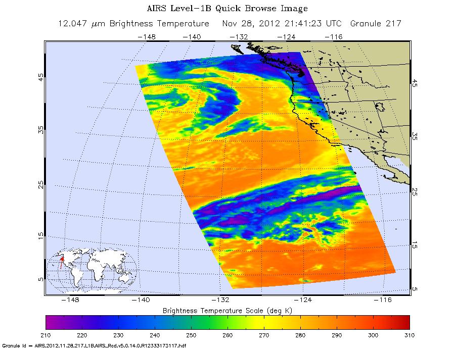 West Coast Atmospheric River Event November 2012