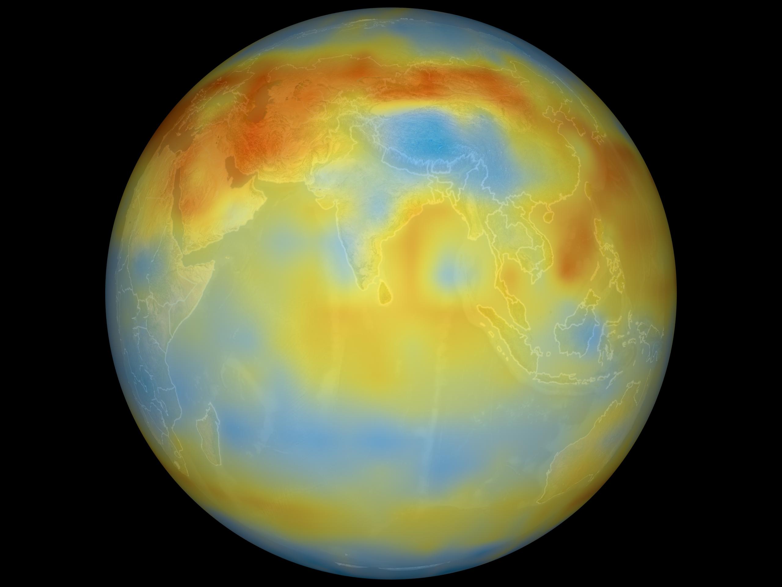 Global Carbon Dioxide, July 2003