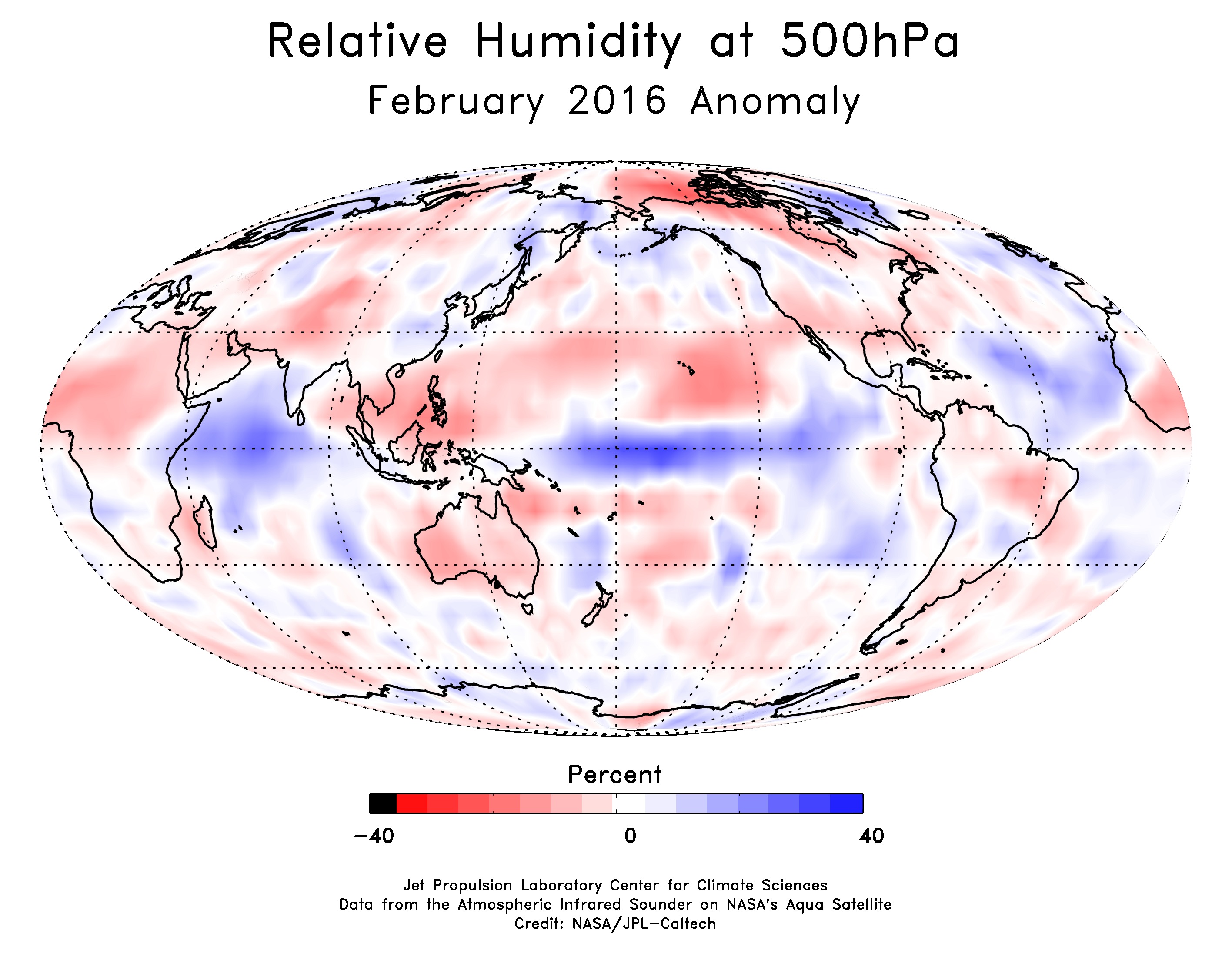 AIRS El Niño and La Niña